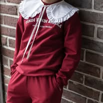 Plačios laisvalaikio kelnės mergaitei