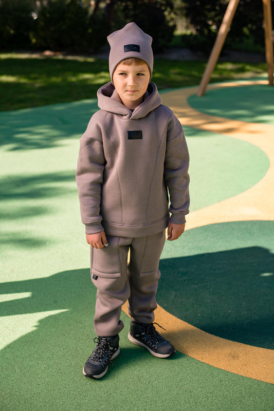 Šiltas laisvalaikio komplektas berniukui