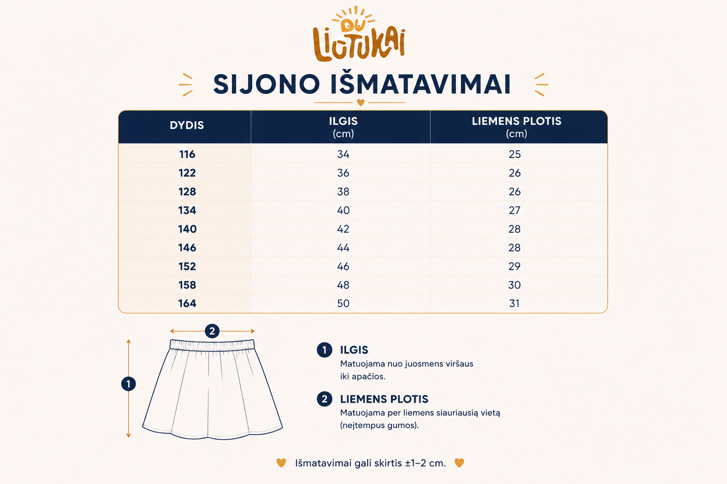 Trikotažinis sijonas