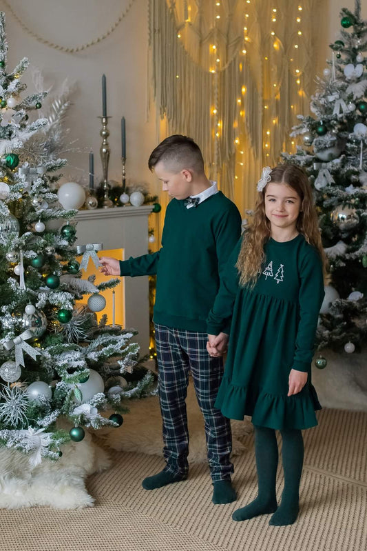 Trikotažinė suknelė Eglutės