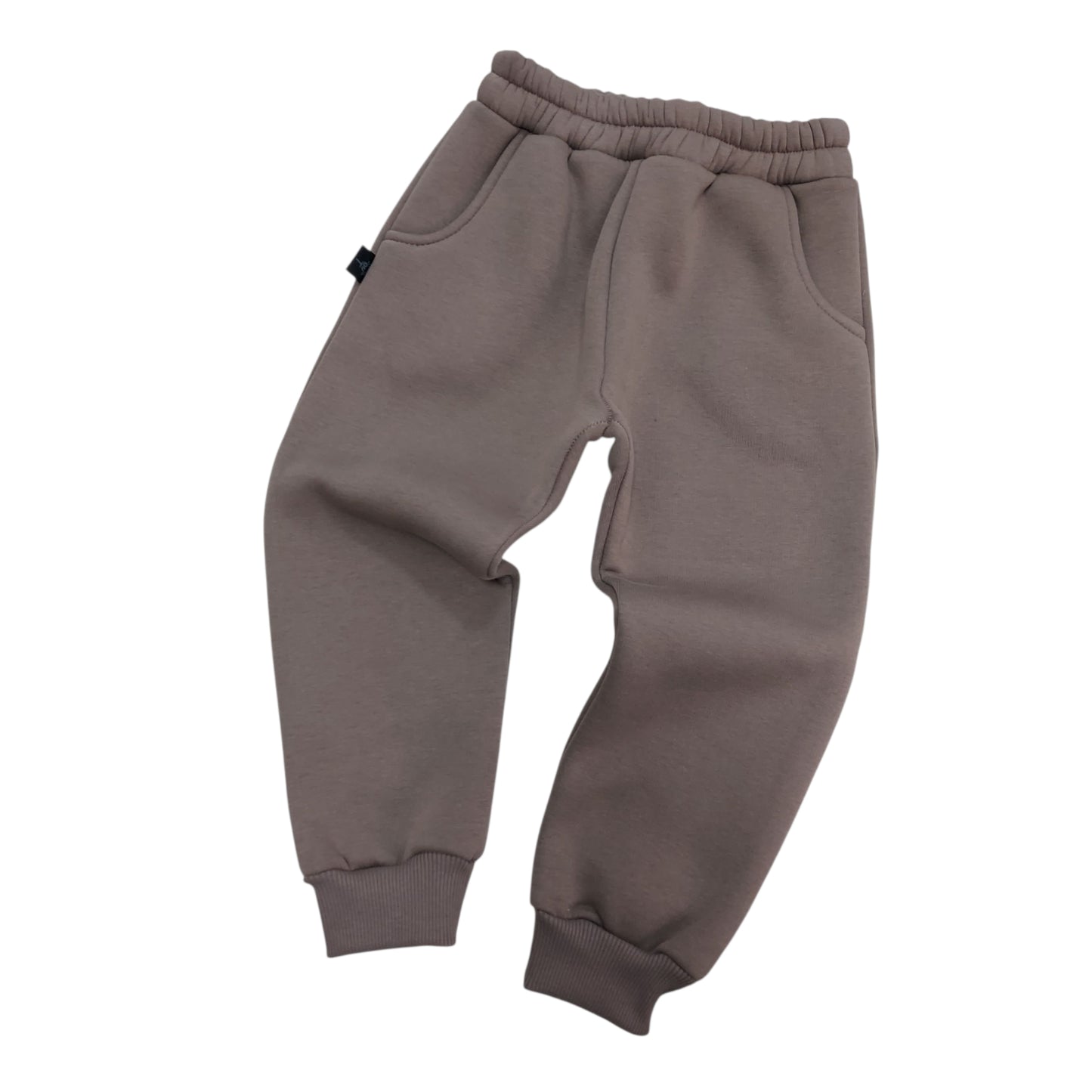 Laisvalaikio kelnės su pūkeliu