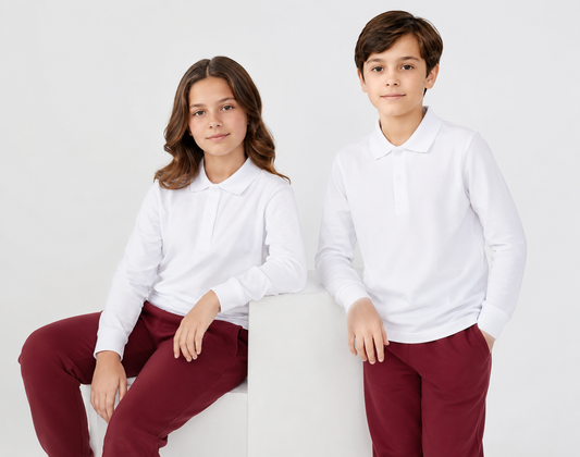 Dunnes Stores balti polo marškinėliai