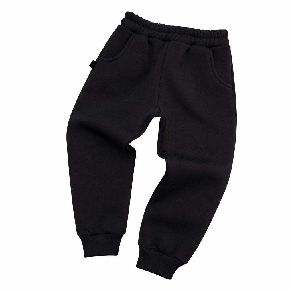 Trikotažinės kelnės su pūkeliu